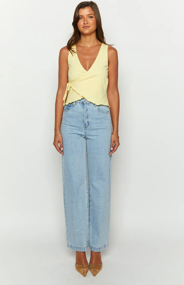 Abrand A Light Wash '94 High & Wide Walk Away Jeans