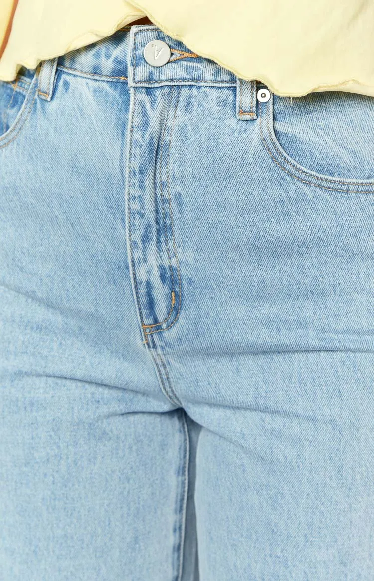 Abrand A Light Wash '94 High & Wide Walk Away Jeans