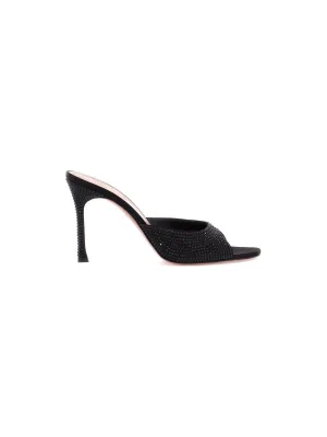 Alexa Satin Crystal Mules