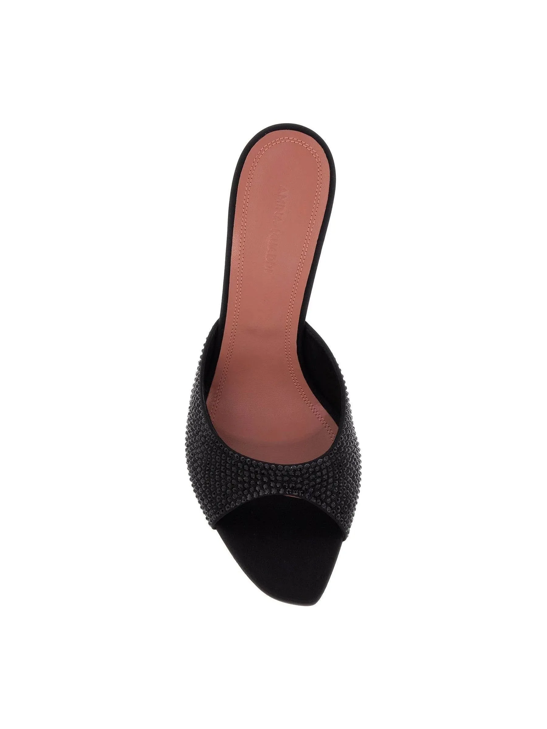Alexa Satin Crystal Mules
