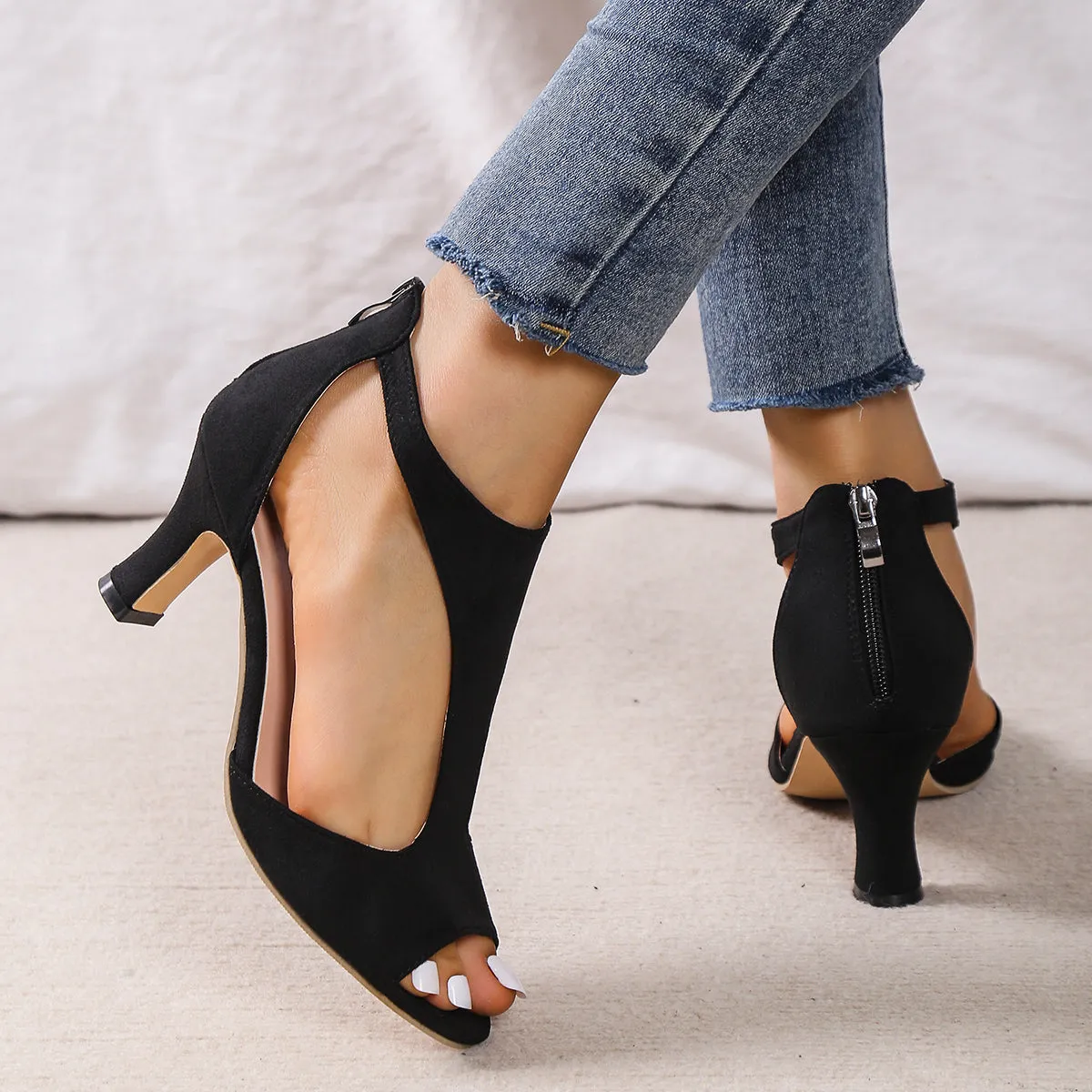 AMY | Sandal with Heel