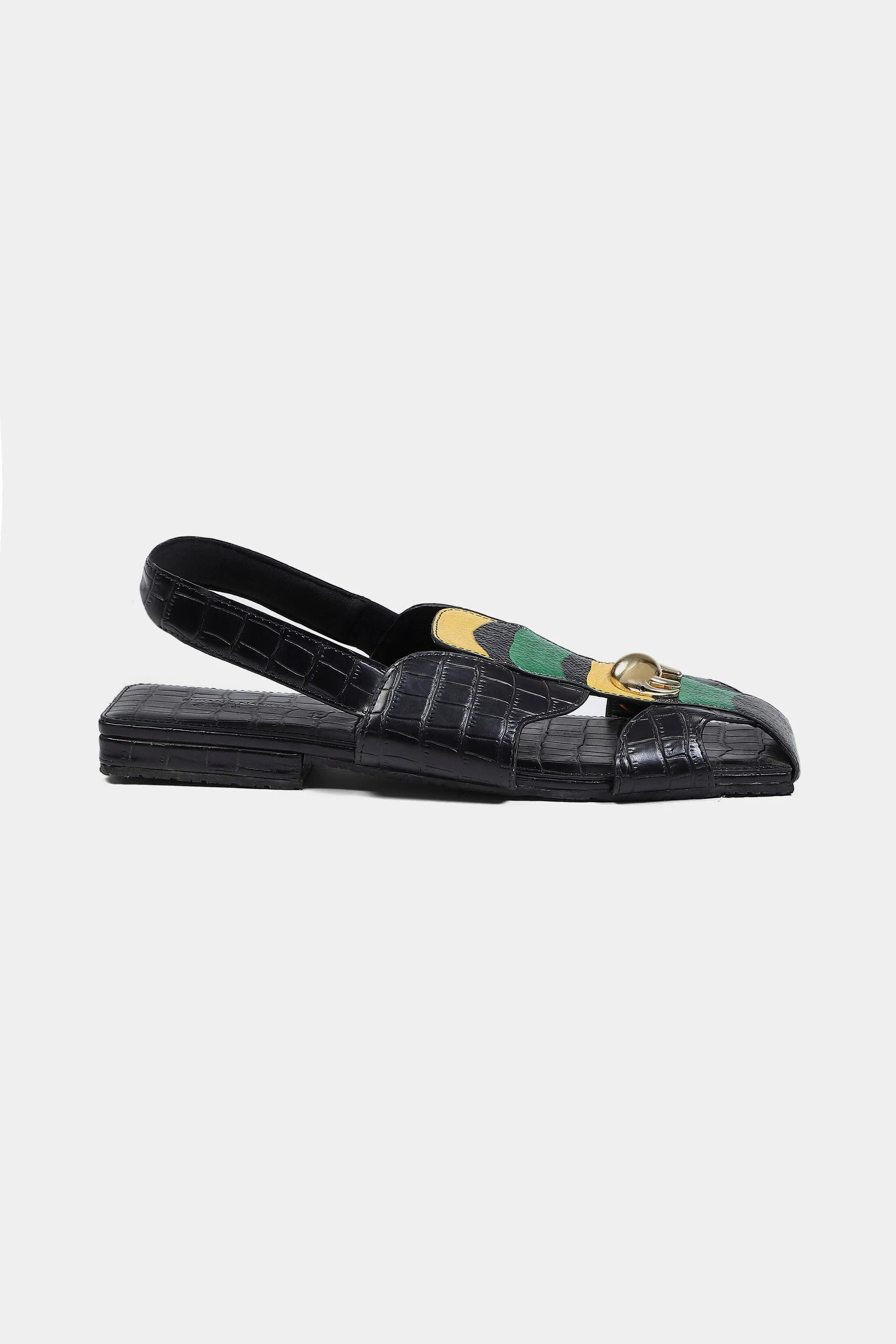Aurorays Slingback Resort Mules