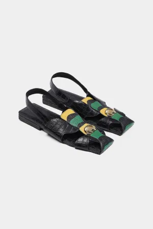 Aurorays Slingback Resort Mules