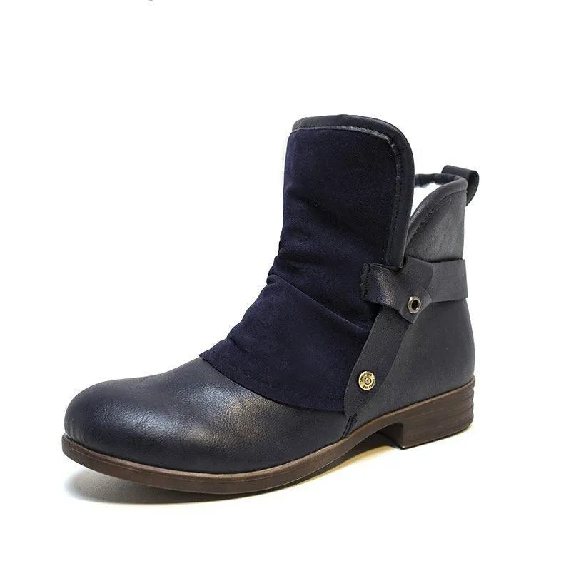 Autumn and winter flat heel 40-43 casual low-top cotton shoes