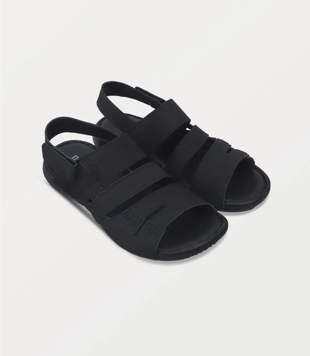 BM6820-BLACK-Men Sandals