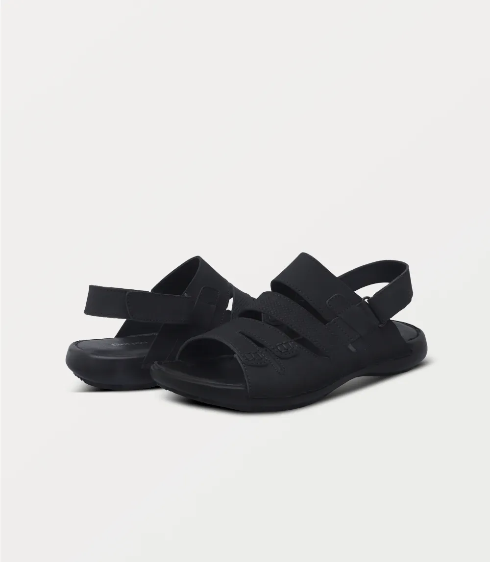 BM6820-BLACK-Men Sandals