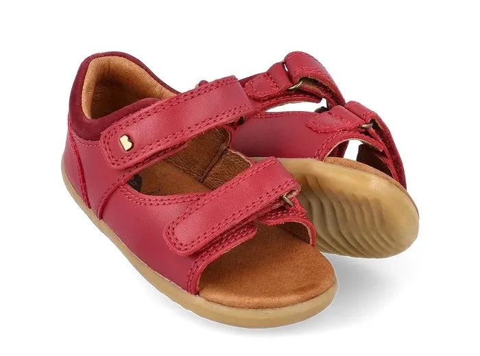 BOBUX - STEP UP DRIFTWOOD SANDAL: CRANBERRY