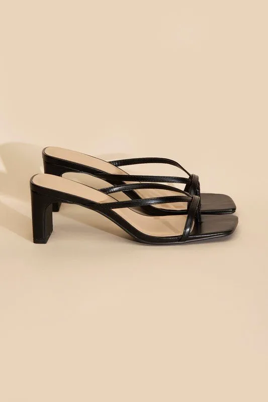 Bridget Slip On Heel Mule