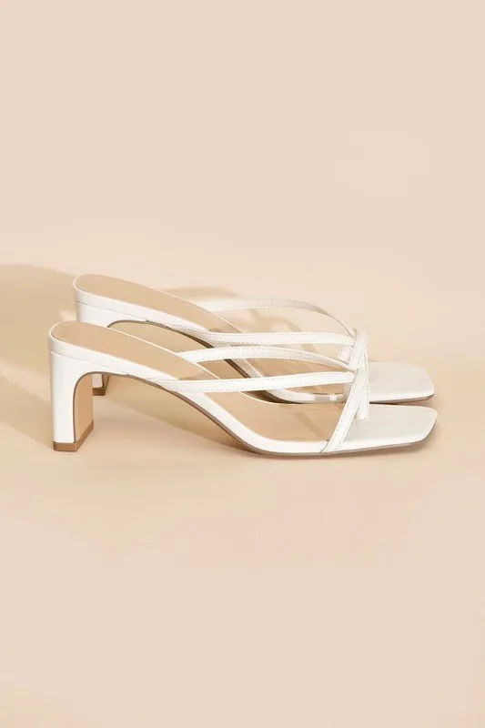 Bridget Slip On Heel Mule
