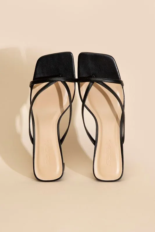 Bridget Slip On Heel Mule