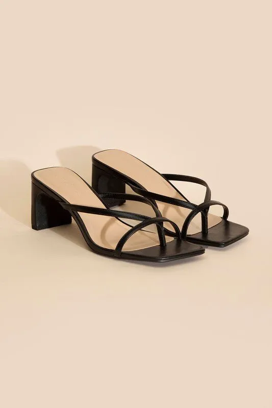 Bridget Slip On Heel Mule