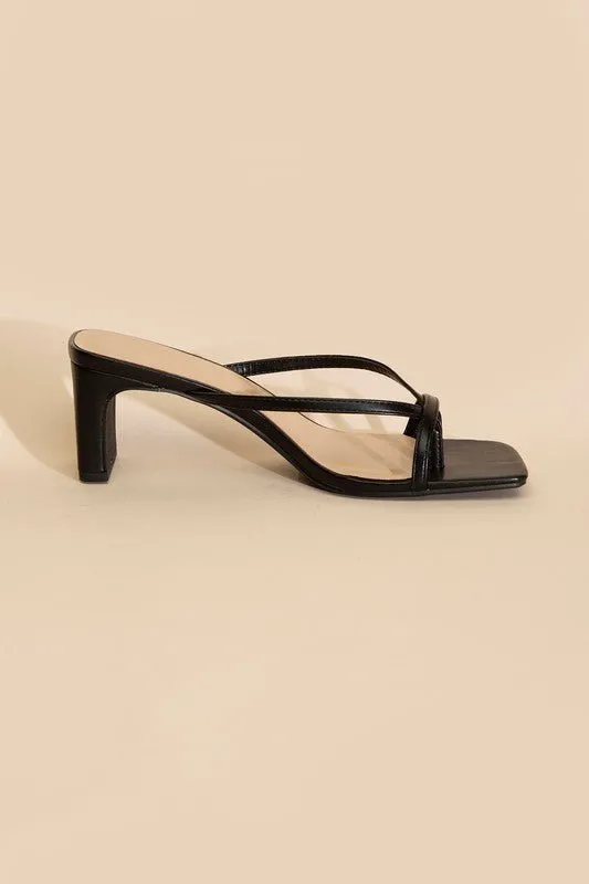 Bridget Slip On Heel Mule