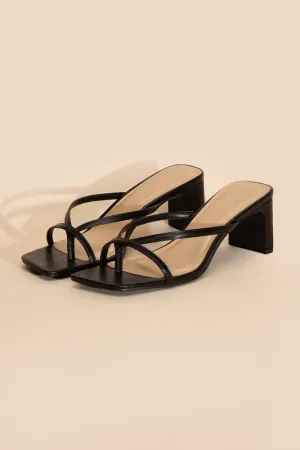 Bridget Slip On Heel Mule