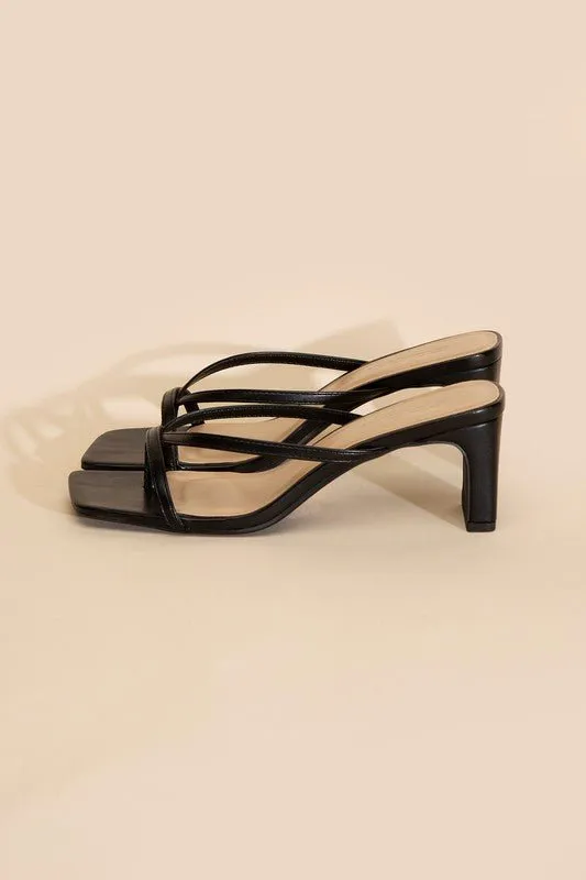 Bridget Slip On Heel Mule