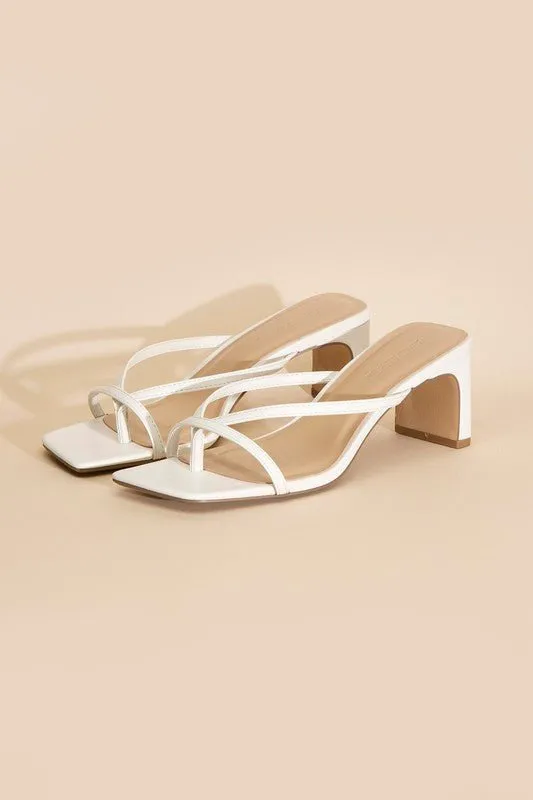 Bridget Slip On Heel Mule