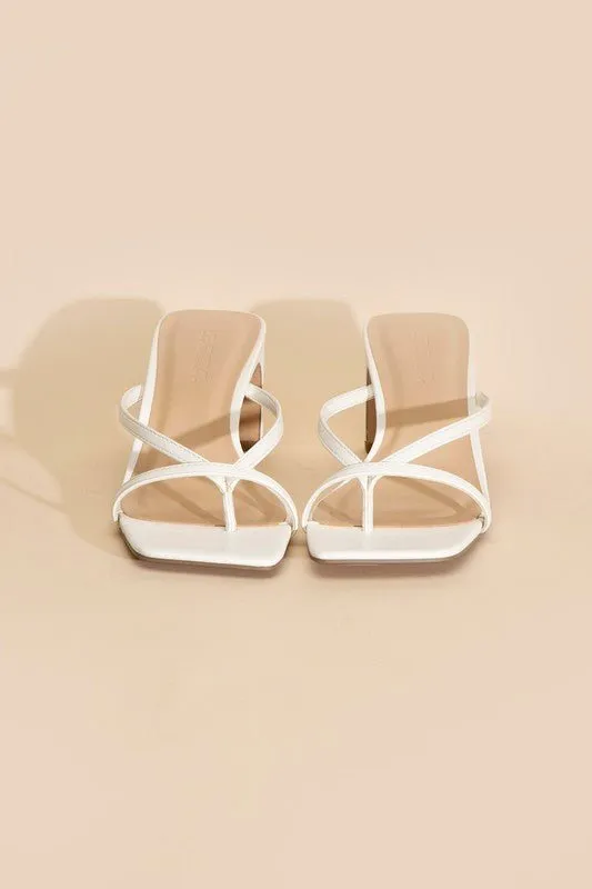 Bridget Slip On Heel Mule