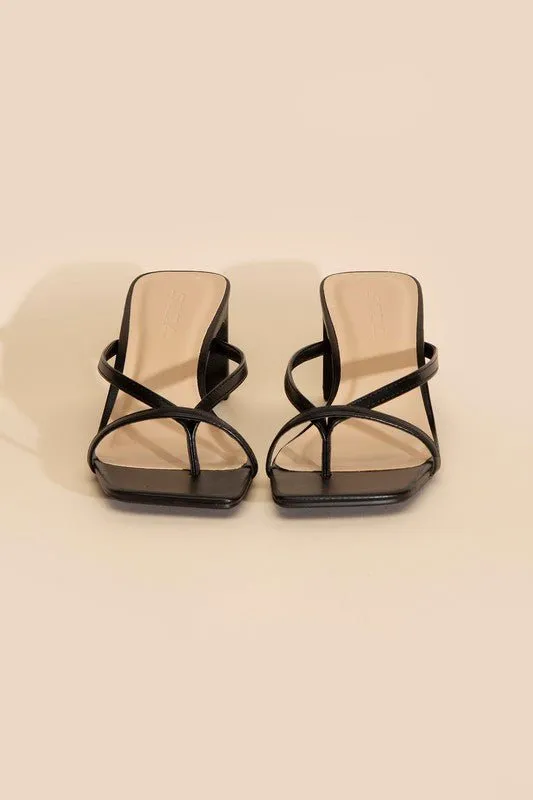 Bridget Slip On Heel Mule