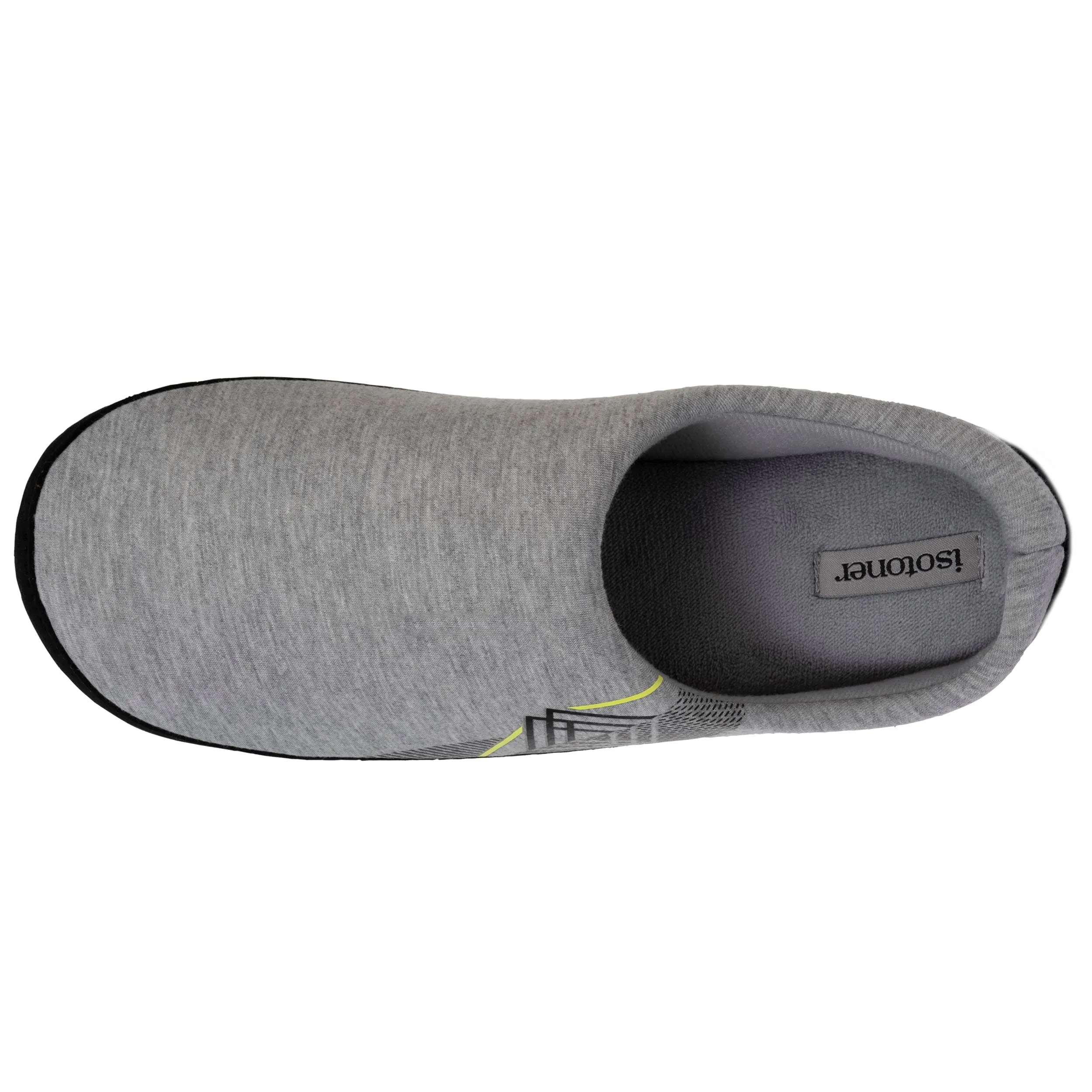 Chaussons mules Homme jersey Gris foncé