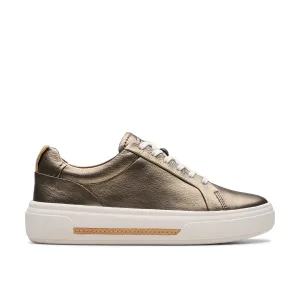 CLARKS | SNEAKERS MUJER | HOLLYHOCK WALK METALLIC | DORADO