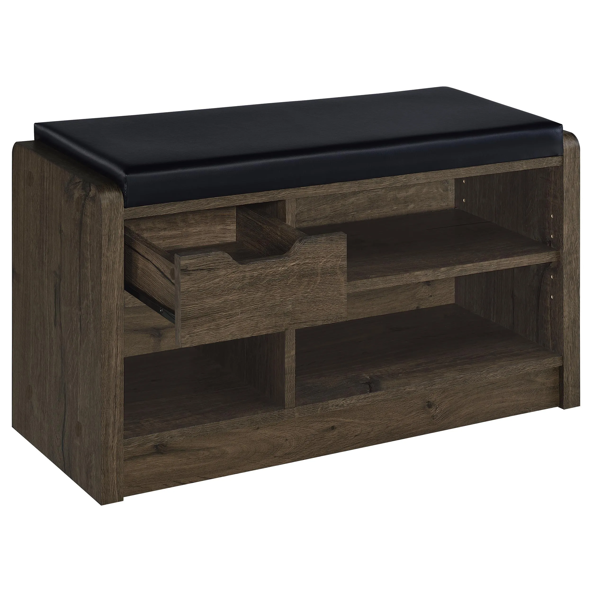 Coaster Furniture Arrington 910321 Storage Bench - Smoked Oak