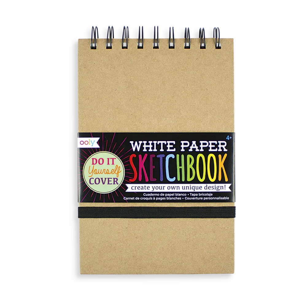 DIY Sketchbook, Small White Paper