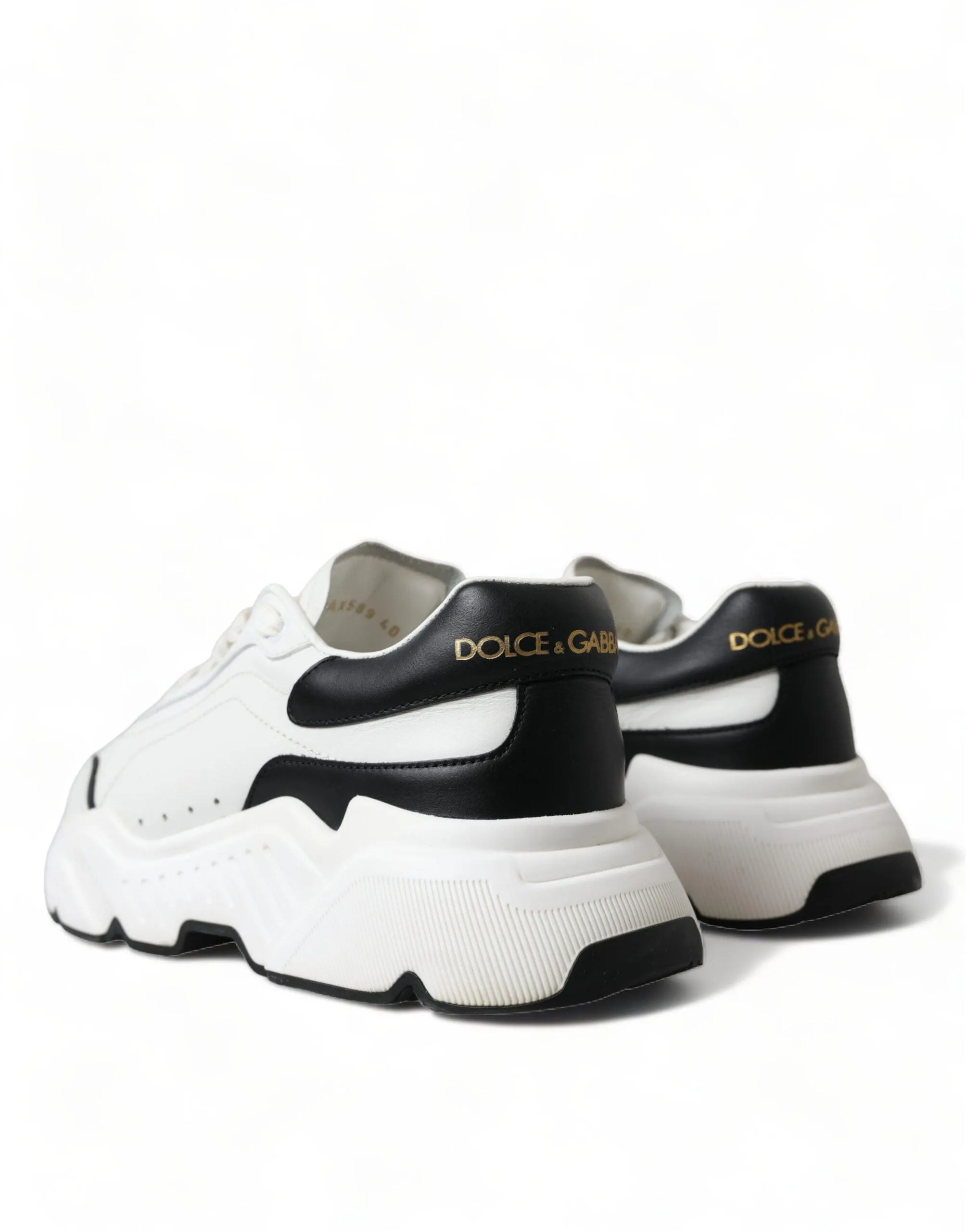 Dolce & Gabbana Hvid Sort Sneakers