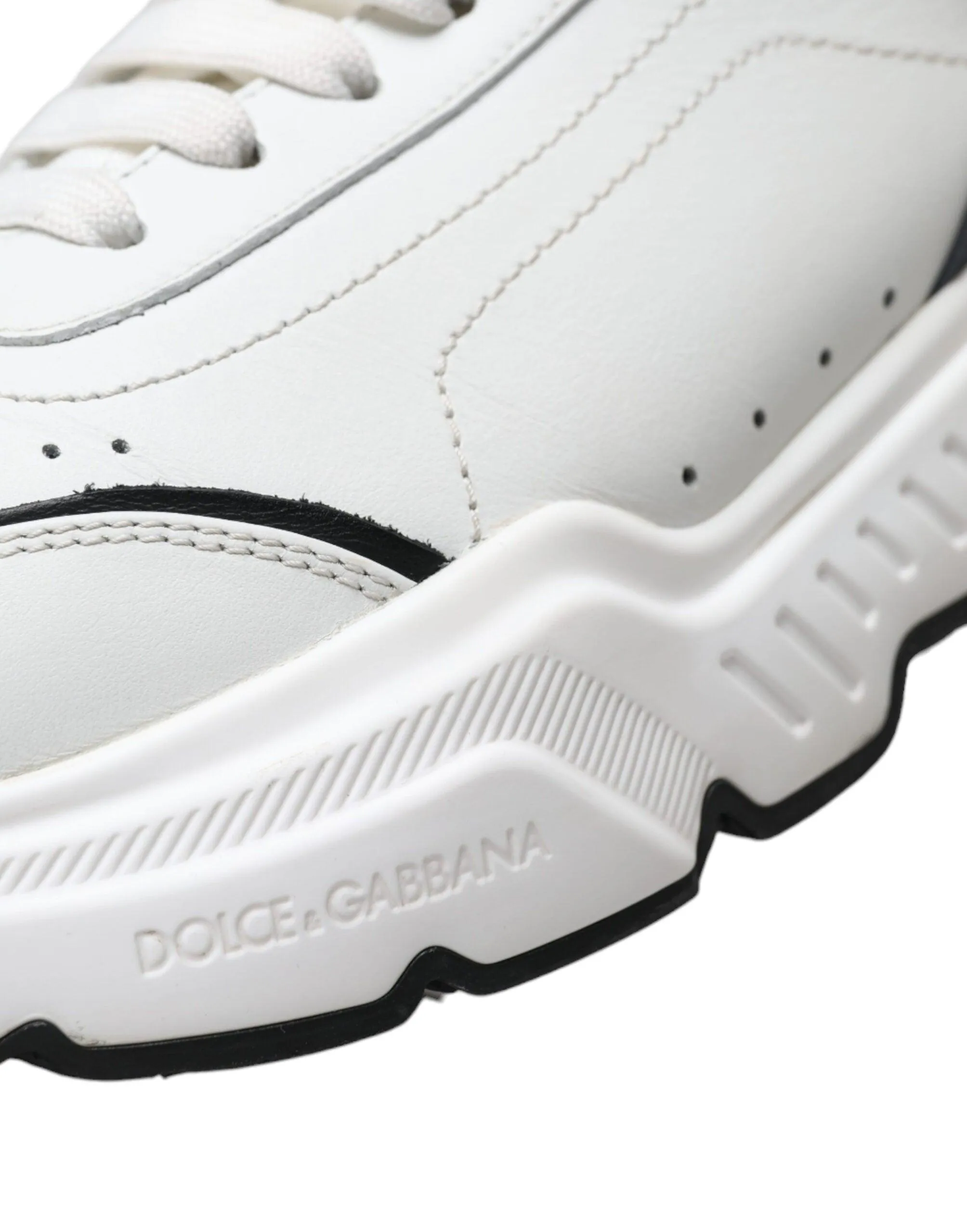 Dolce & Gabbana Hvid Sort Sneakers