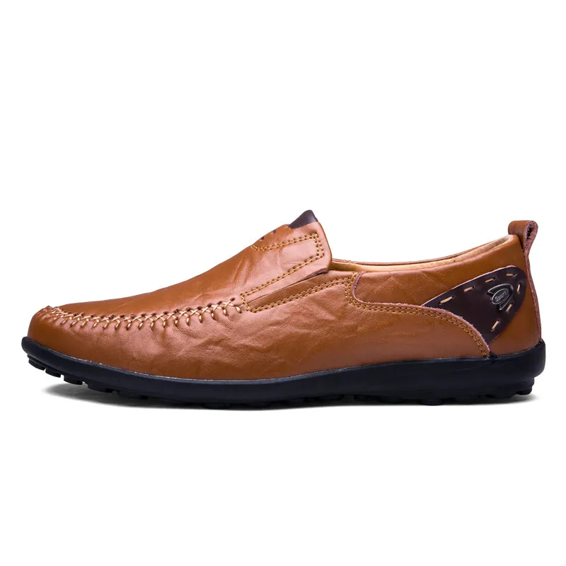 Fashion Casual Leather Loafers Shoes