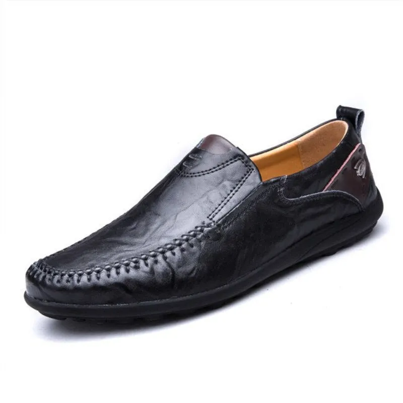 Fashion Casual Leather Loafers Shoes