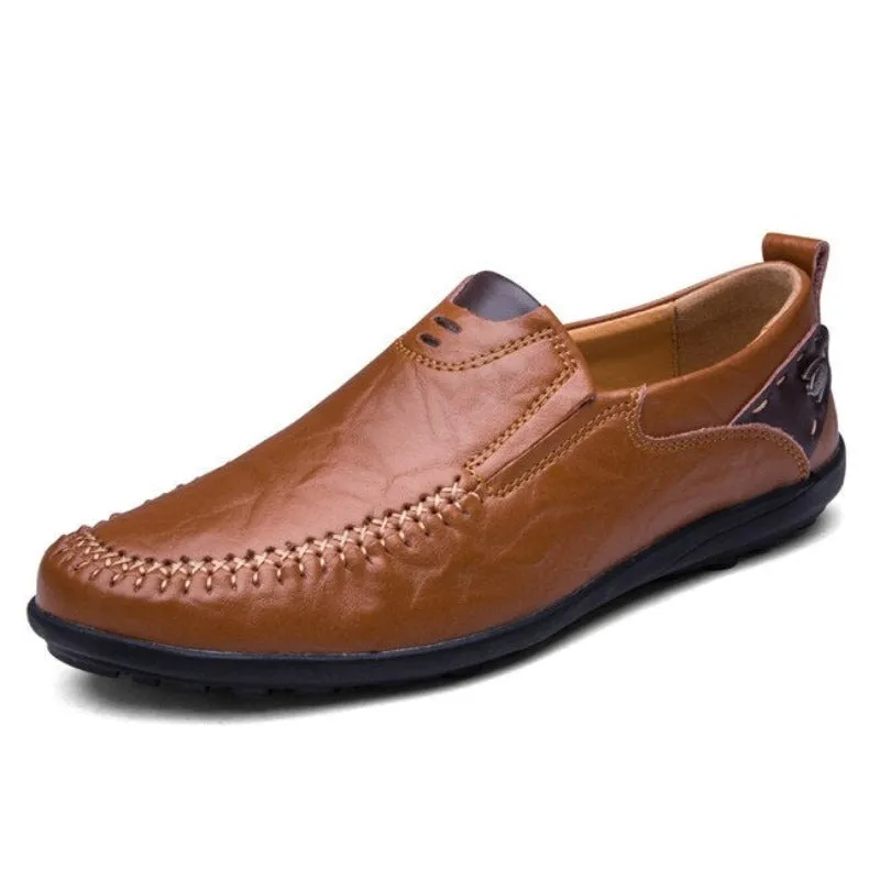Fashion Casual Leather Loafers Shoes