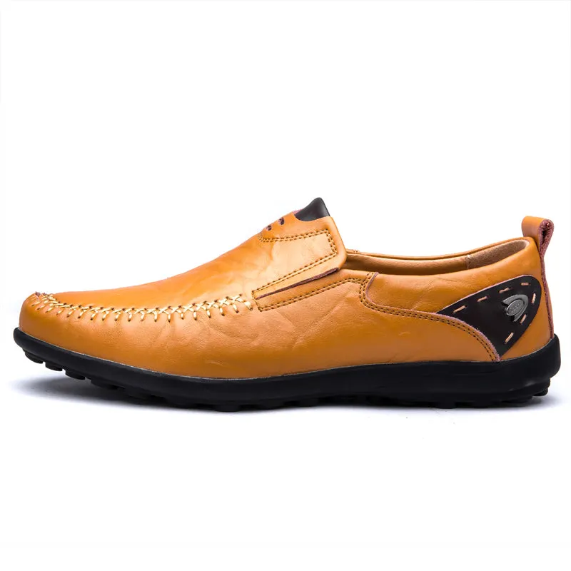 Fashion Casual Leather Loafers Shoes