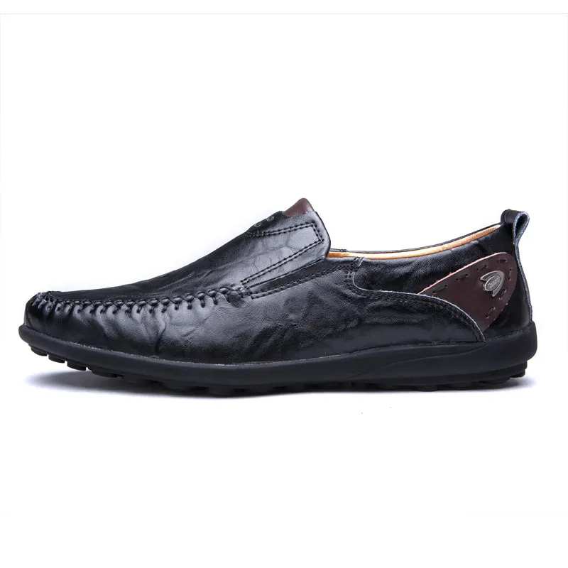 Fashion Casual Leather Loafers Shoes