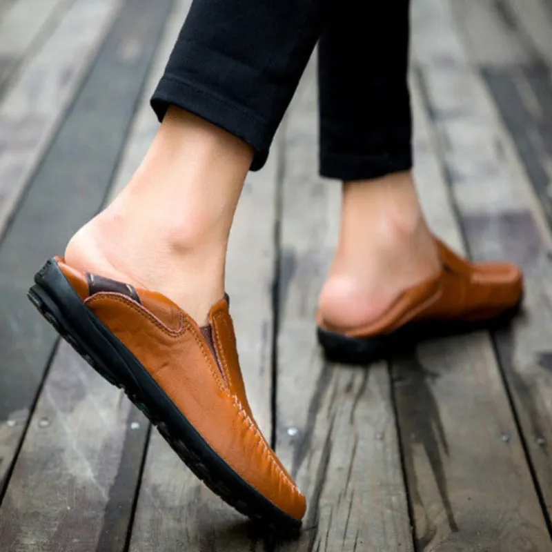 Fashion Casual Leather Loafers Shoes