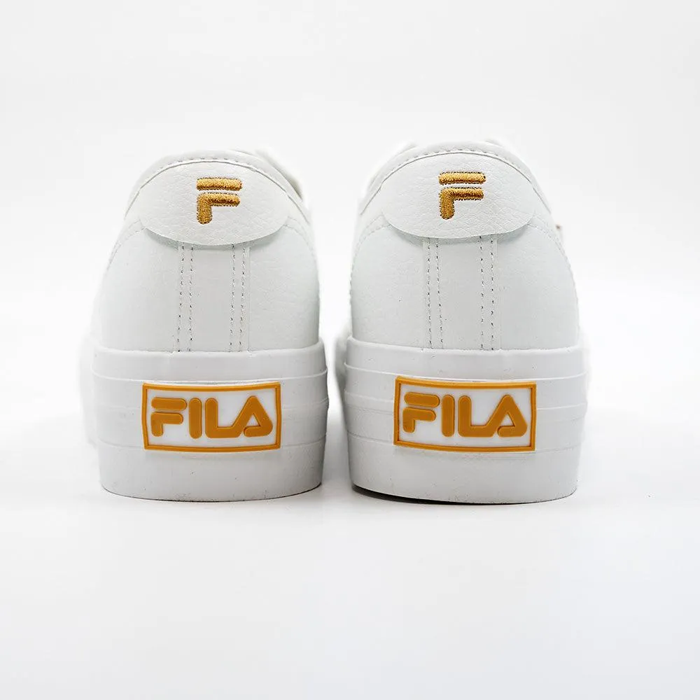 FILA Alessia Metallic  Sneaker - Gold/White