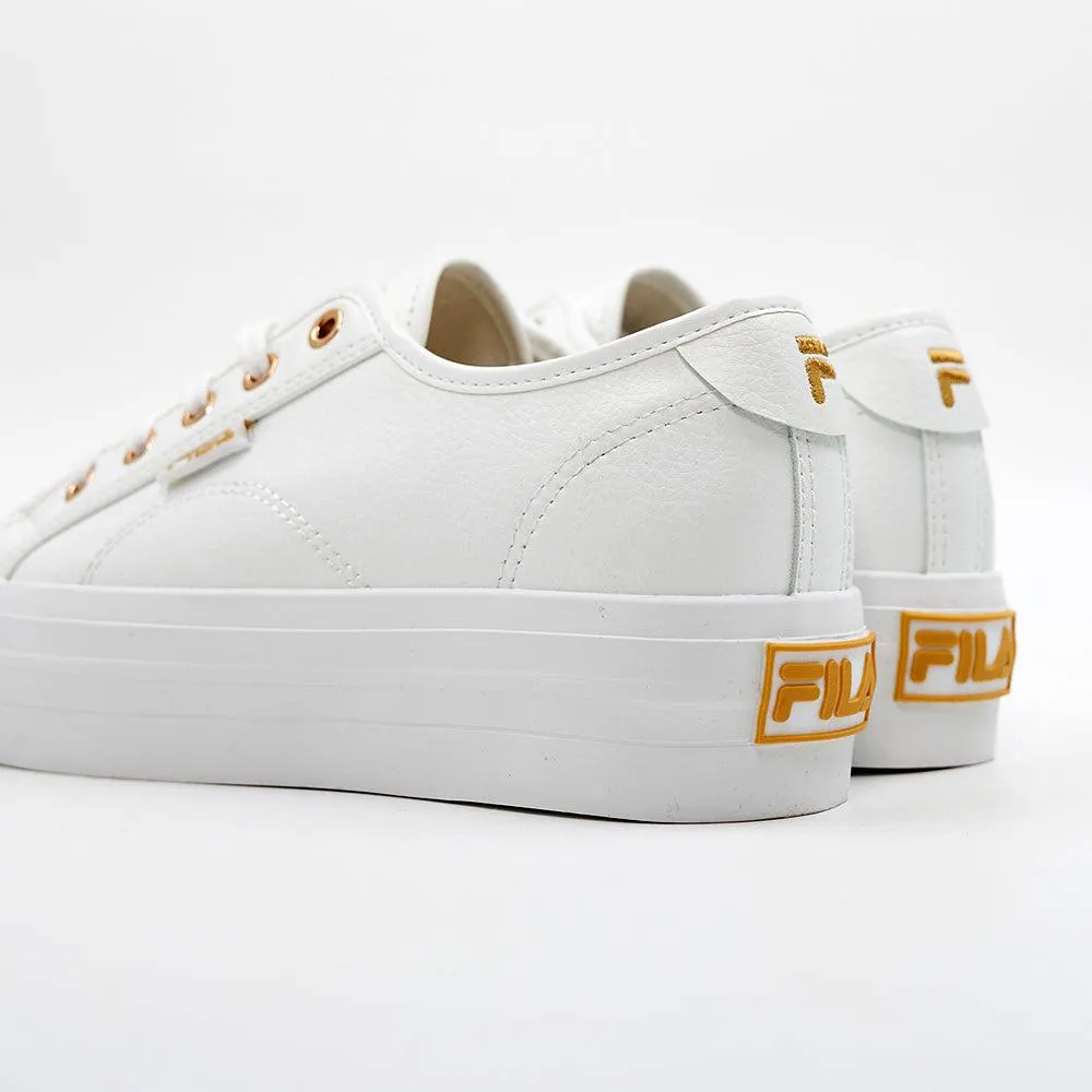 FILA Alessia Metallic  Sneaker - Gold/White