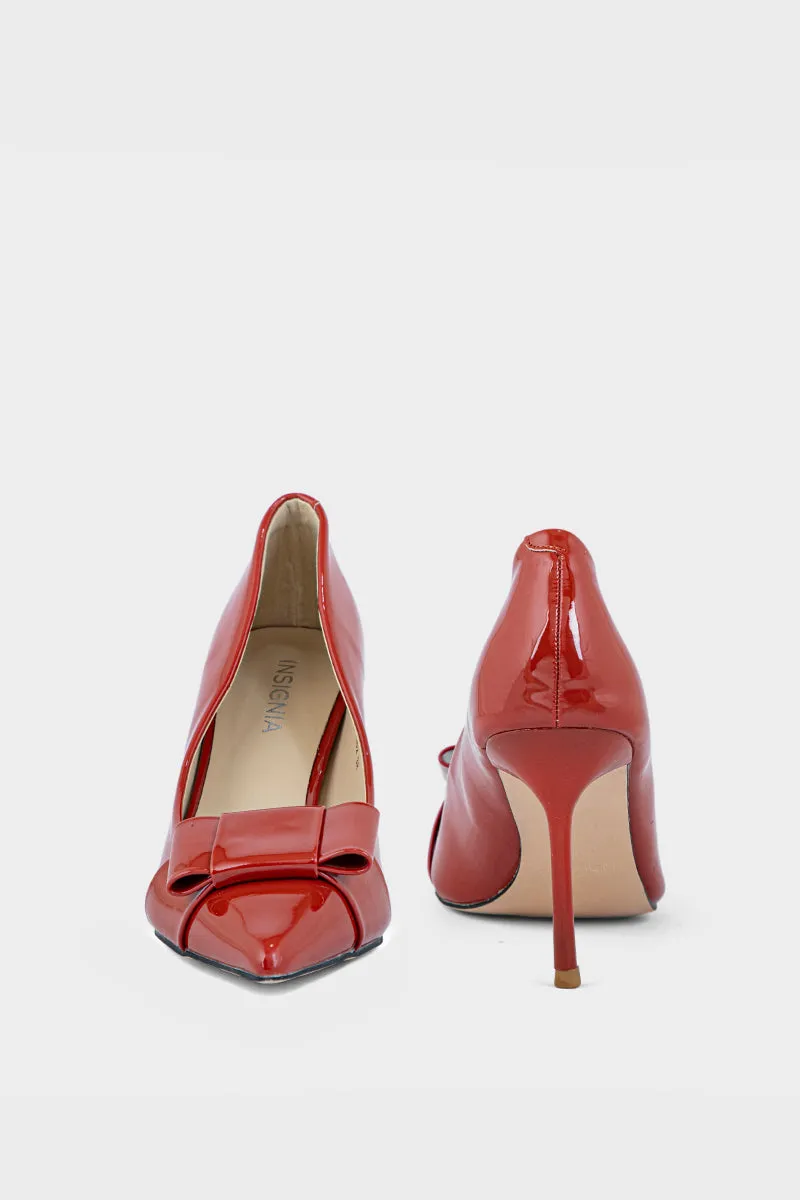 Formal Court Shoes I44462-Coffee