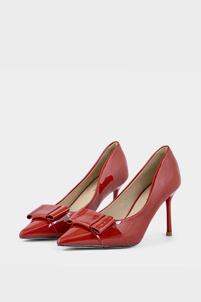 Formal Court Shoes I44462-Coffee