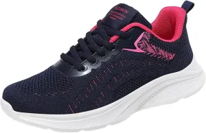 Girl Fashion Sneakers Business Casual Shoes Women Sneakers Fashion Summer New Pattern Mesh Breathable Comfortable Non Slip Lace Up Large Shoes Espadrilles Workout Gym Outdoor Shoes