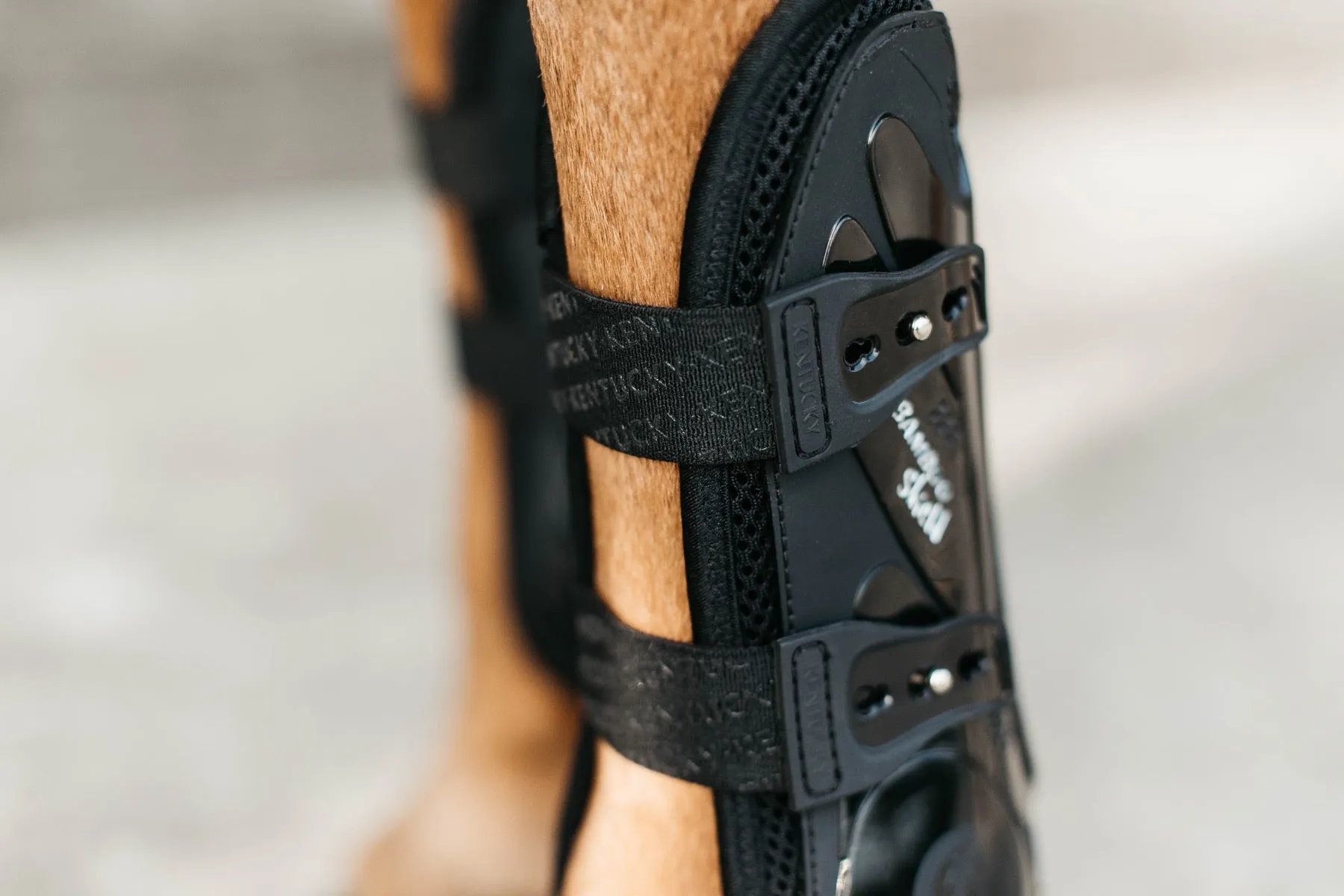Kentucky Horsewear Bamboo Tendon Boots, Black