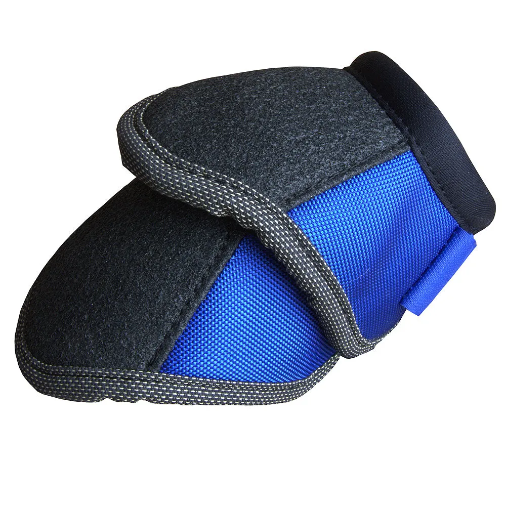 Large Cactus Rope Dynamic Edge Horse Bell Boots Royal Blue