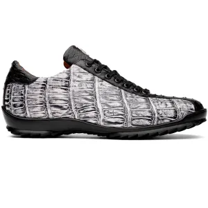 Marco Di Milano Saulo Alligator Ostrich and Rubber Newspaper