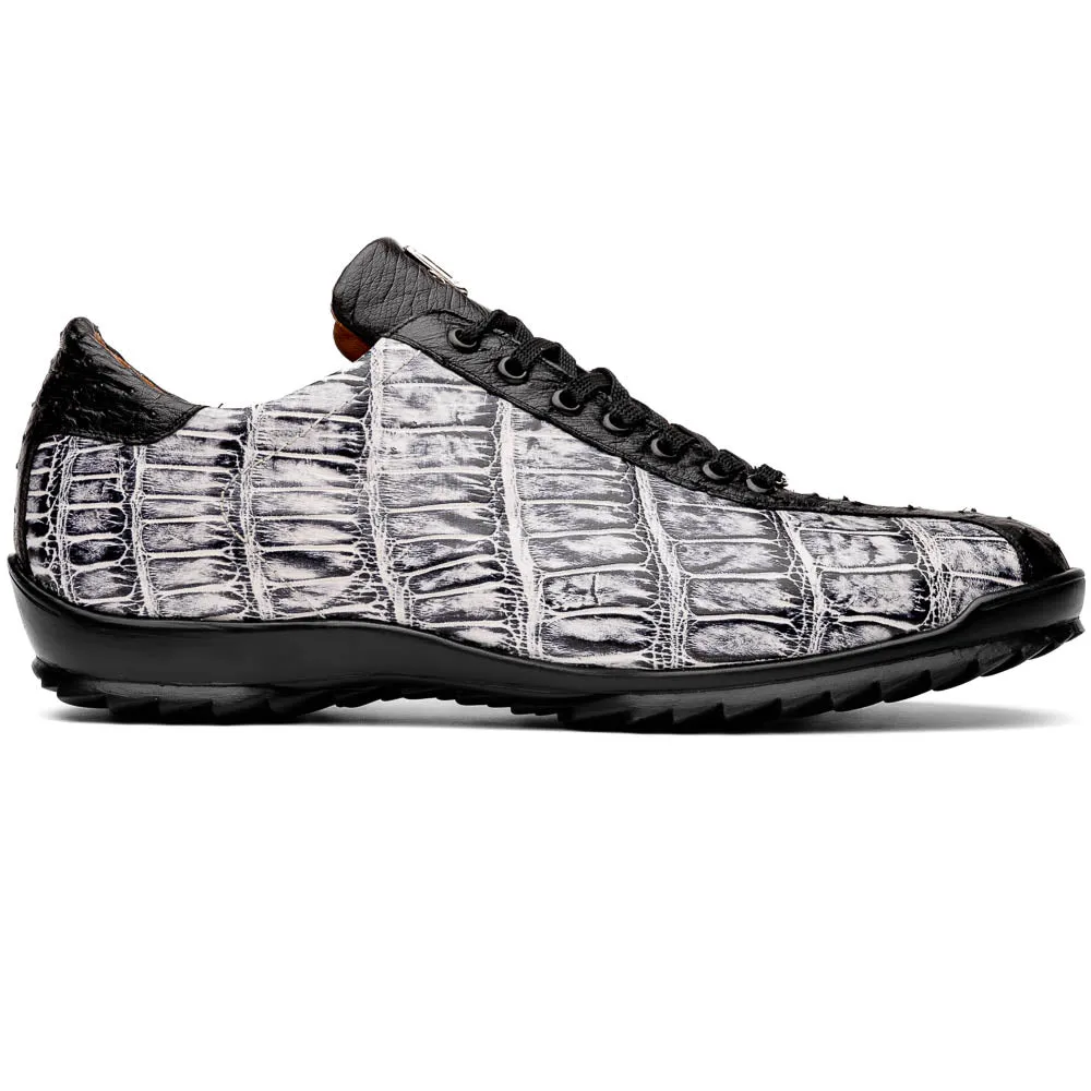 Marco Di Milano Saulo Alligator Ostrich and Rubber Newspaper