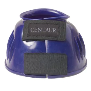 Medium Centaur Pvc Ribbed Double Hook And Loop Bell Boots Purple