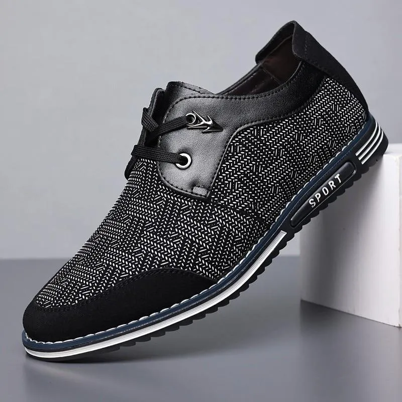 Men Casual Breathable Slip on Driving Shoes