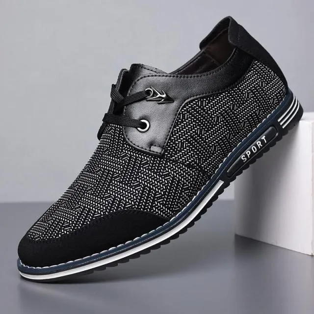 Men Casual Breathable Slip on Driving Shoes