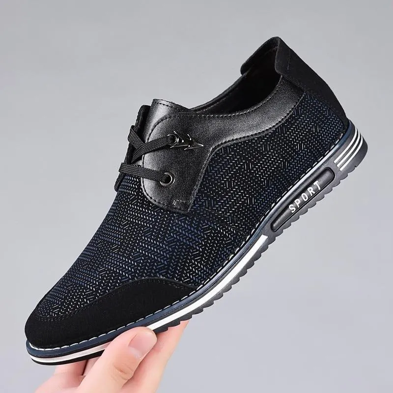 Men Casual Breathable Slip on Driving Shoes