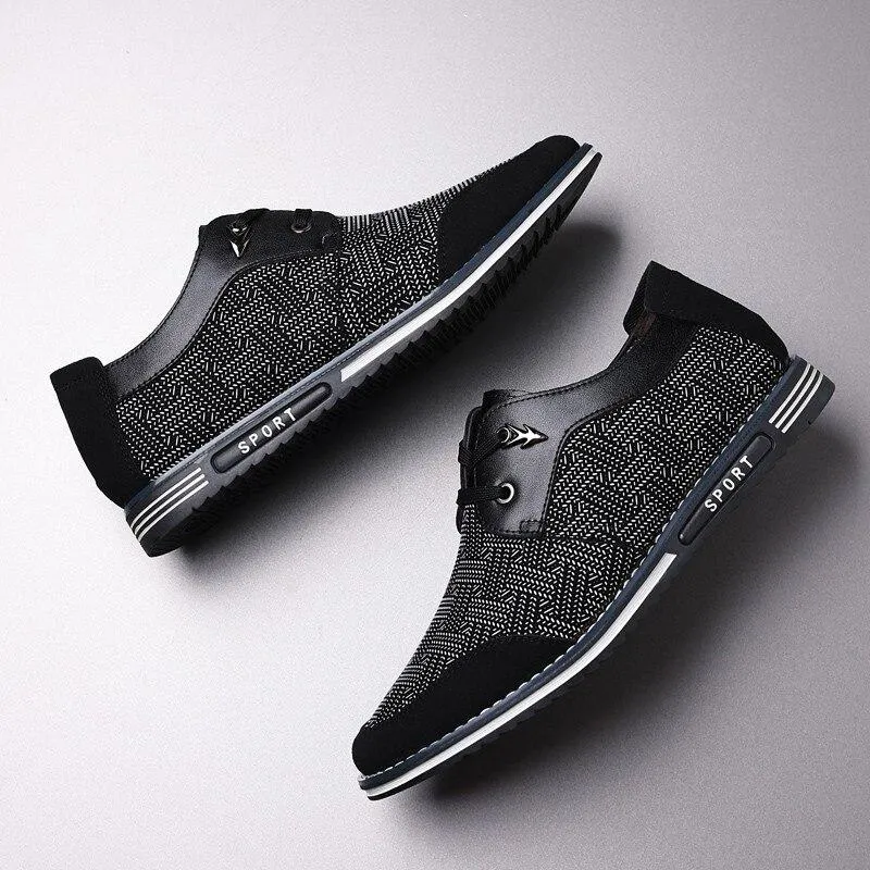 Men Casual Breathable Slip on Driving Shoes