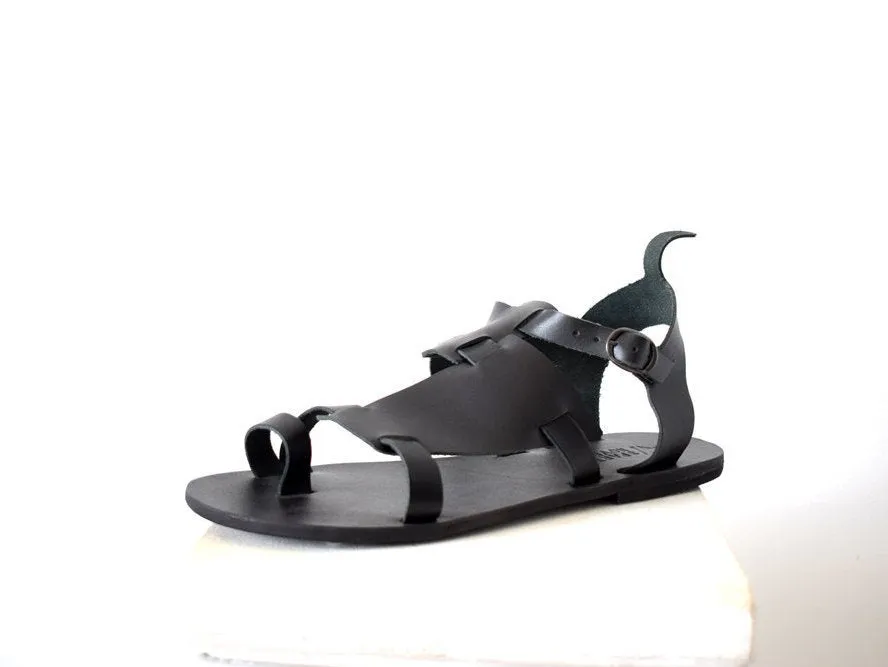 Men leather sandals/ Gift for him/ Greek sandals/ Men sandals/ fashion sandals/ designer sandals/ Handmade sandals/ Black sandals 2018 men