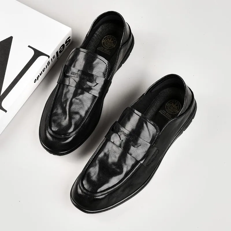 Men's breathable slip-on casual loafers