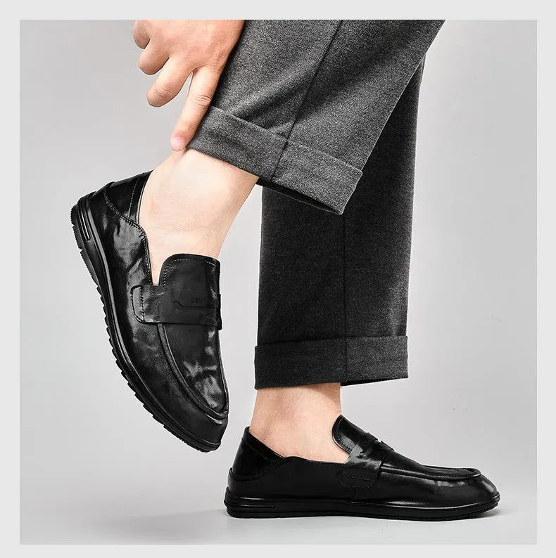 Men's breathable slip-on casual loafers